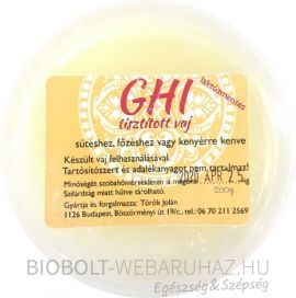 Ghi Tisztított vaj laktózmentes 200g*
