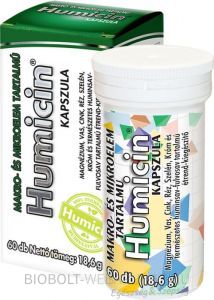 Humicin Makro-és mikroelem tartalmú kapszula 60db
