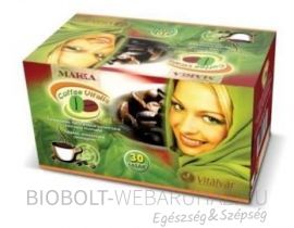 Coffee Vitalis Instant kávé zöld kávé kivonattal 30db 81G