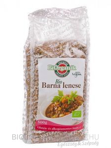 Biorganik Bio Barna Lencse 500g