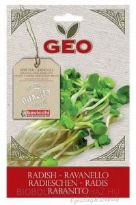 Geo Bio Fehér retek csíramag 30g