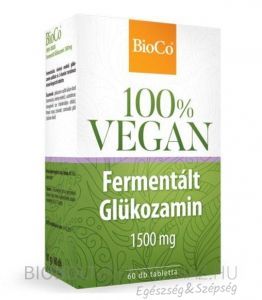  Bioco vegán fermentált glükozamin 1500 mg tabletta 60 db