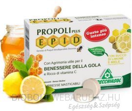 Specchiasol EPID Propolisz szopogatós tabletta mézes-citromos ízben 20db