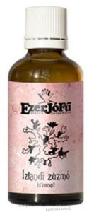 Ezerjófű Izlandi zuzmó kivonat 50ml