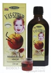 DR. MILESZ VAS-SZIRUP GYERMEKEKNEK 250ML