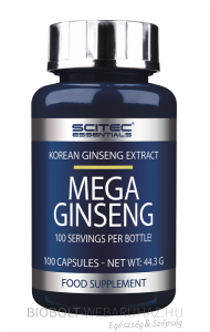 Scitec Nutrition Mega Ginseng kapszula 100db