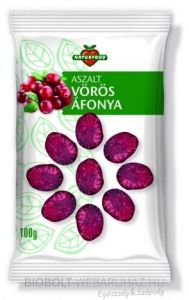 Naturfood Aszalt Vörösáfonya 100g