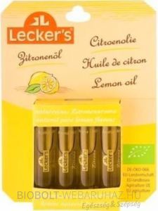 Lecker's Bio citromolaj 4x2ml ampulla