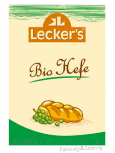 Lecker's Bio szárított élesztő 9g