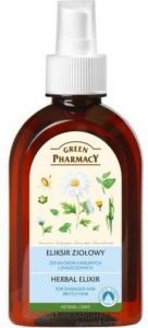GREEN PHARMACY Gyógynövényes hajelixír erősen igénybevett, töredezett hajra 250ml*