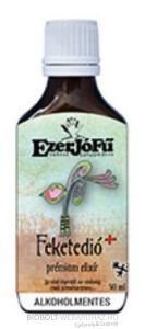 Ezerjófű Feketedió prémium elixír 50ml