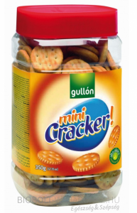 Gullon mini kréker sós keksz 350g