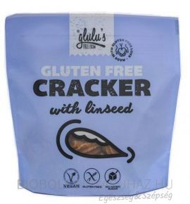 Glulu's Freefrom Cukormentes lenmagos kréker 100g*
