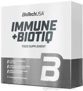 BioTech USA Immune +Biotiq kapszula 36db