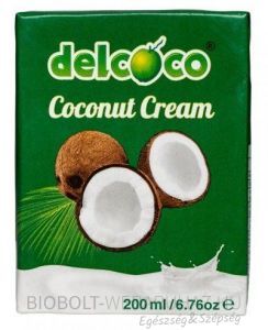 Del Coco Kókusztejszín 24% 200ml