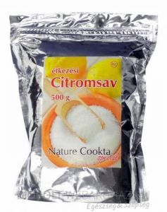 Nature Cookta Étkezési citromsav 500g