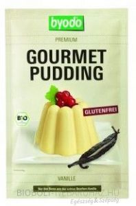 Byodo bio vaníliás puding 36g