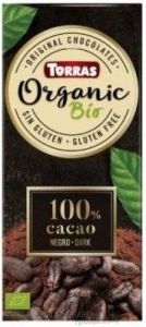 Torras bio 100% kakaótartalmú étcsokoládé 100g