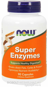 Now Super Enzymes kapszula 90db