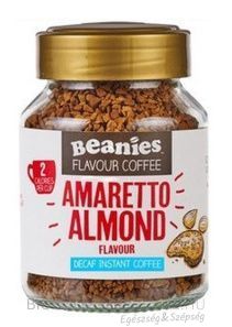 Beanies instant kávé koffeinmentes amaretto-mandula 50g