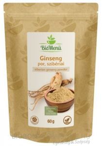 Biomenü Szibériai ginseng por 60g