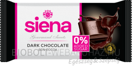 Siena Cukormentes Étcsokoládé 60% 90g