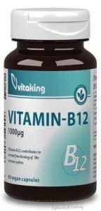 Vitaking B12-vitamin 1000mcg 60db