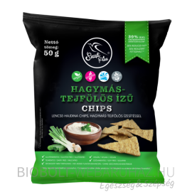 Szafi Free Hagymás tejfölös ízű chips 50g