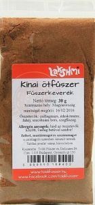 Lakshmi Kínai ötfűszer fűszerkeverék őrölt 30g
