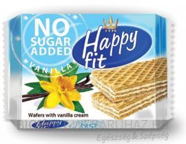 Happy Fit Vaníliás ostya hozzáadott cukor nélkül 95g