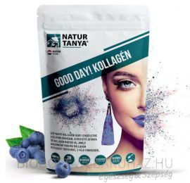 Natur Tanya Good Day! Hal és marha kollagén peptidek frissítő áfonya ízben 237g