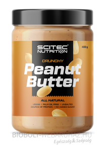 Scitec Peanut Butter Crunchy Ropogós Mogyoróvaj 400g