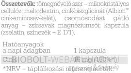 Olimp Labs Chela Cink 15mg Cink-biszglicinát 30db*