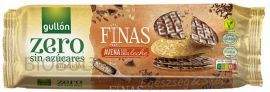Gullon Zero Thins Zabkeksz tejcsokoládé bevonattal 150g 