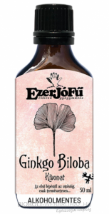 Ezerjófű Ginkgo Biloba egzotikus kivonat 50ml 