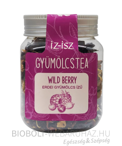 Iz-isz Erdei gyümölcs ízű gyümölcstea keverék hibiszkusszal 120g 