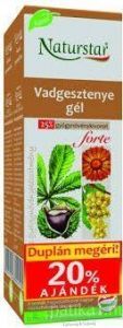 Naturstar Vadgesztenye gél forte dupla 2x60ml