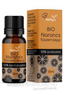 Herbys bio fűszercsepp narancs 10ml 