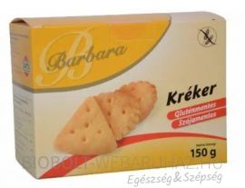 Barbara Gluténmentes sós kréker 150g