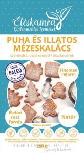 Éléskamra Puha és illatos mézeskalács CH csökkentett lisztkeverék 200g