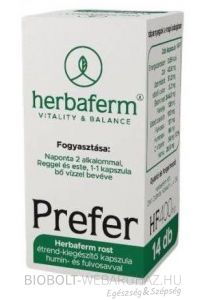Herbaferm Prefer HF400mg kapszula 14db
