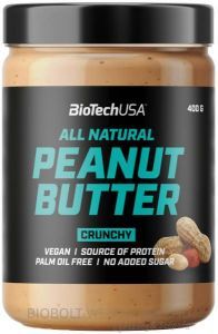 BioTech USA Mogyoróvaj crunchy 400g