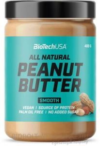 BioTech USA Mogyoróvaj smooth 400g