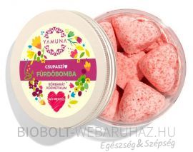 Yamuna fürdőbomba csupaszív 145g