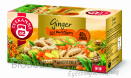 Teekanne Homoktövis ízű gyömbéres herbatea 20 filter