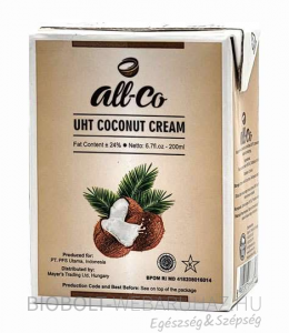 All Co Kókusztejszín 200ml 