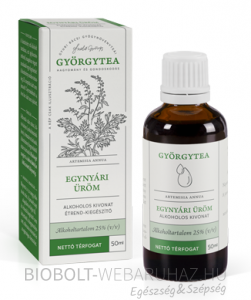 Györgytea Egynyári üröm alkoholos kivonat 50ml