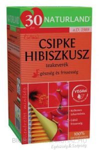 Naturland Csipke Hibiszkusz teakeverék 20 filter