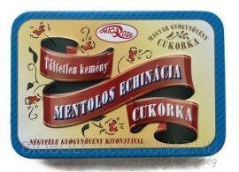 Microse Mentolos echinacea cukorka fém dobozban 90g