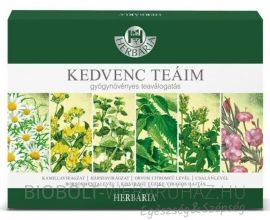 Herbária Kedvenc teáim Gyógynövény válogatás 6x5db